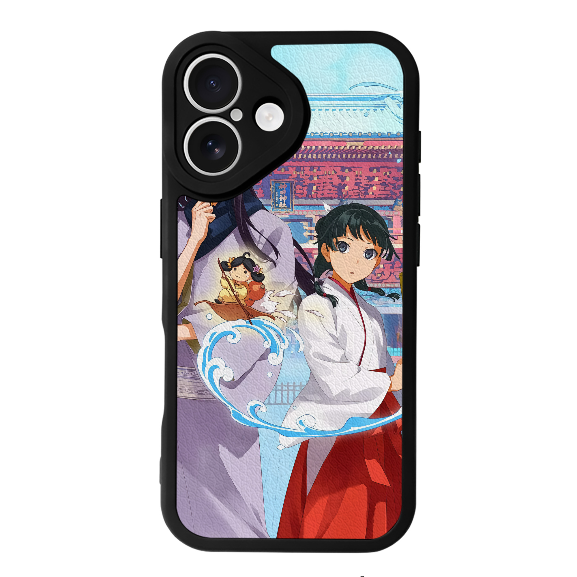 （画像用） 薬屋のひとりごと The Apothecary Diaries 【iPhone 16シリーズ対応】シリコンスマホケース（レザー調） 材質：シリコン